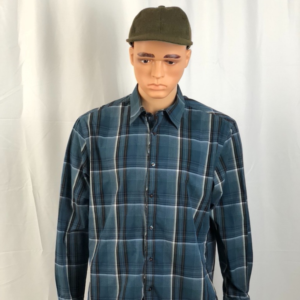 ZAGIRI MEN'S DRESS SHIRT SIZE XL